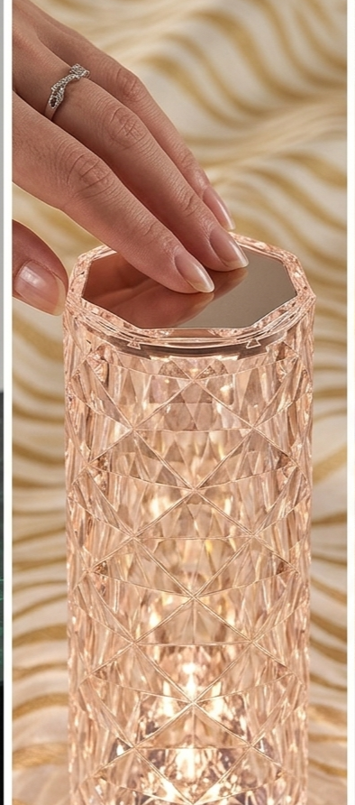 LED Crystal Table Lamp